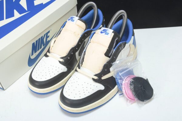 Travis Scott AJ1 Low x Fragment ‘Military Blue’ - Image 18