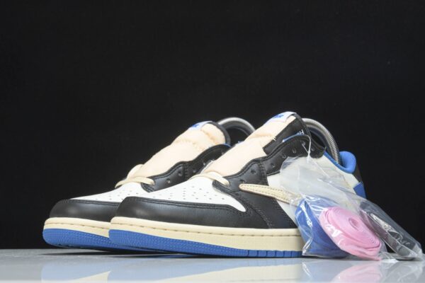 Travis Scott AJ1 Low x Fragment ‘Military Blue’ - Image 2