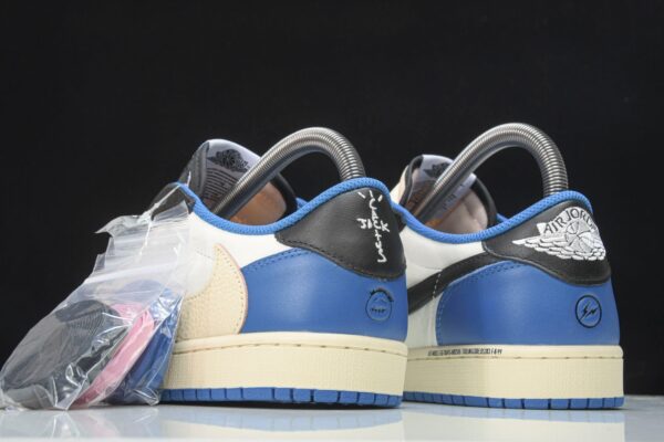 Travis Scott AJ1 Low x Fragment ‘Military Blue’ - Image 8